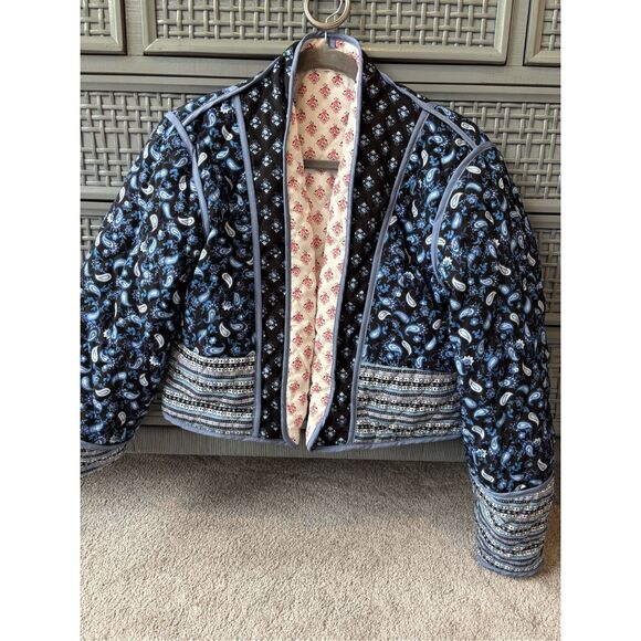 NWOT Sunday Up reversible quilted jacket, Med $98 - Picture 5 of 9